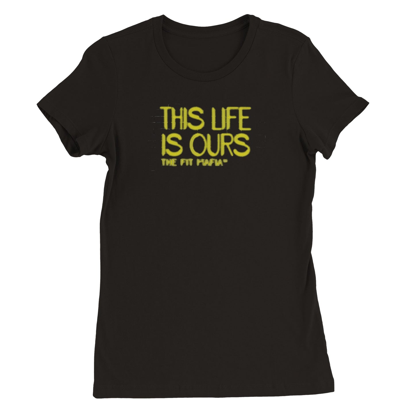 Womens This Life Is Ours Crewneck T-shirt